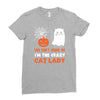 i'm the crazy cat lady Ladies Fitted T-Shirt