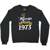 kings are born in 1973 Crewneck Sweatshirt
