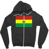 ghana international support your country  sport flag Zipper Hoodie