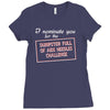 i nominate you for the dumpster full of aids needles challenge Ladies Fitted T-Shirt