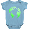 Earth Themed Funny Baby Bodysuit