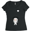 Mummy to Be Women's Triblend Scoop T-shirt