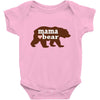 mama love bear Baby Bodysuit