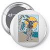 ride and surf Pin-back button