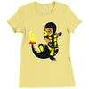 scormander (2) Ladies Fitted T-Shirt