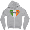 donnelly irish superhero Zipper Hoodie