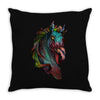 zombie horse new Throw Pillow