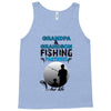 Grandpa And Grandson Fishing Partners For Life Tank Top