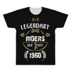 legendary riders are born in 1960 All Over Men's T-shirt