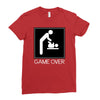 game over baby Ladies Fitted T-Shirt