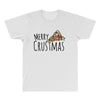 merry crustmas christmas pizza All Over Men's T-shirt