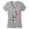 Pride Floral Women's V-Neck T-Shirt