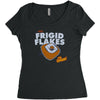 frigid flakes Women's Triblend Scoop T-shirt