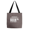 beer drinkers beer diet balance Tote Bags