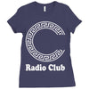 Radio Club Ladies Fitted T-Shirt
