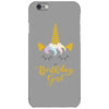 birthday unicorn girl iPhone 6/6s Case