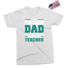 proud dad of a freaking awesome teacher. father's day gift for dad. Exclusive T-shirt