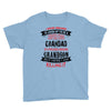 Super Cool Grandad Of A Freaking Awesome Grandson Youth Tee