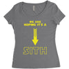 We are Hoping It's a Sith Women's Triblend Scoop T-shirt