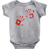 bloods hand Baby Onesie