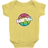 neon basketball Baby Onesie