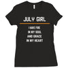 July Girl Ladies Fitted T-Shirt