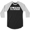 my heart physicist 3/4 Sleeve Shirt
