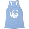 panda bear sticker vinyl decal   cute animal art car window bumper Racerback Tank