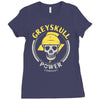 greyskull power company Ladies Fitted T-Shirt