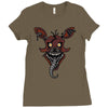nightmare fox Ladies Fitted T-Shirt