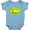 if life gives you lemons, add vodka t shirt Baby Onesie
