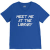 meet me at the library V-Neck Tee