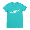 bike evolotions Ladies Fitted T-Shirt