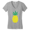 pineapple Women's V-Neck T-Shirt