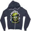 nerd captain Zipper Hoodie