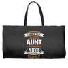 Super Cool Aunt Of A Freaking Awesome Niece Weekender Totes