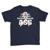 Careful I Already Kicked Cancer Ass Youth Tee