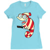 can't find me! Ladies Fitted T-Shirt