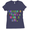 ONE DAY SOMAONE IS GOING TO HUG YOU SO TIGHT THAT ALL OF YOUR BROKEN P Ladies Fitted T-Shirt