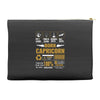 Born Capricorn Multitasking Problem Solving Tees Accessory Pouches