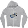 hard dalek, cold dalek Zipper Hoodie