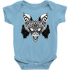 bat ornate Baby Onesie
