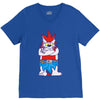 wild aztec monster V-Neck Tee