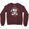 astronaut skull Crewneck Sweatshirt