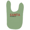 santa i'm a big fun Baby Bibs