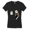 friday the 12th Women's V-Neck T-Shirt