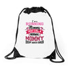 running mommy Drawstring Bags