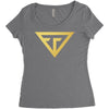 Tank Deji Women's Triblend Scoop T-shirt