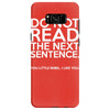 do not read the next sentence funny Samsung Galaxy S8