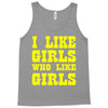 i like girls who like girls Tank Top